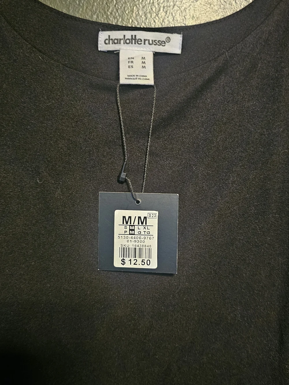 Charolette Russe Black Slip Dress - Picture 2 of 2